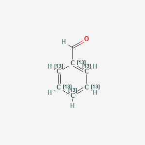 molecular formula C7H6O B1278368 苯-13C6-醛 CAS No. 153489-14-6