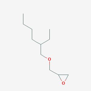 molecular formula C11H22O2 B127839 2-Ethylhexyl glycidyl ether CAS No. 2461-15-6