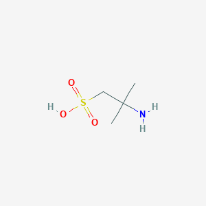molecular formula C4H11NO3S B1278398 2-氨基-2-甲基丙烷-1-磺酸 CAS No. 86311-35-5