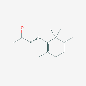 3-Buten-2-one, 4-(2,5,6,6-tetramethyl-1(or 2)-cyclohexen-1-yl)-