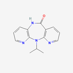 2-propan-2-yl-2,4,9,15-tetrazatricyclo[9.4.0.03,8]pentadeca-1(11),3(8),4,6,12,14-hexaen-10-one