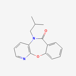 5-(2-Methylpropyl)-pyrido(2,3-b)(1,4)benzoxazepin-6(5H)-one