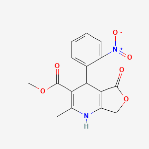 Desmethyl hydroxymethyl nifedipine lactone