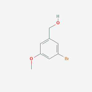 molecular formula C8H9BrO2 B1278437 (3-Bromo-5-methoxyphenyl)methanol CAS No. 262450-64-6