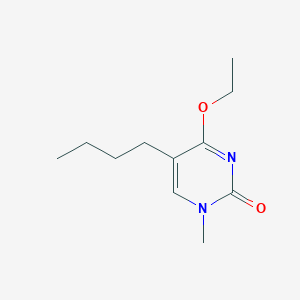 molecular formula C11H18N2O2 B127844 5-Butyl-4-ethoxy-1-methylpyrimidin-2(1H)-one CAS No. 145729-66-4