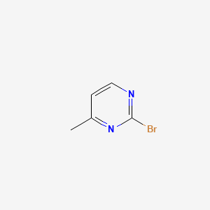 molecular formula C5H5BrN2 B1278442 2-溴-4-甲基嘧啶 CAS No. 130645-48-6