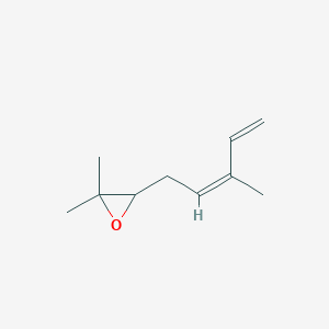 molecular formula C10H16O B12784496 (Z)-beta-Ocimene epoxide CAS No. 33281-83-3