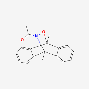 9,10-(Epoxyimino)anthracene, 11-acetyl-9,10-dihydro-9,10-dimethyl-