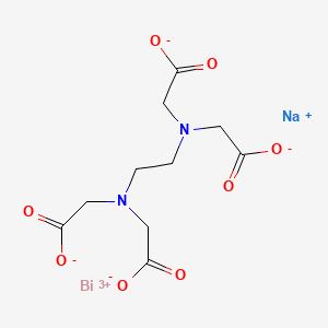 molecular formula C10H12BiN2NaO8 B1278482 乙二胺四乙酸铋钠 CAS No. 12558-49-5