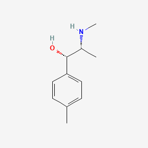 molecular formula C11H17NO B12784878 4-Methylracephedrine CAS No. 906422-93-3