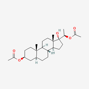 Allopregnane-3beta,17alpha,20beta-triol 3,20-diacetate