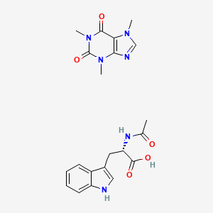 Caffeine N-acetyl-L-tryptophan