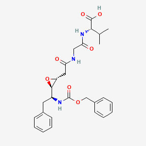 Cbz-Phe-psi((R,R)-trans-epoxide)Gly-Val