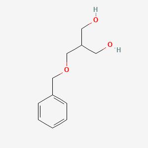 molecular formula C11H16O3 B1278497 2-((Benzyloxy)methyl)propane-1,3-diol CAS No. 117087-18-0