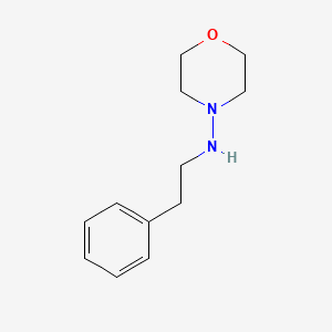 4-Morpholinamine, N-(2-phenylethyl)-