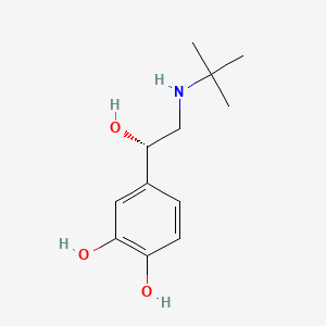 1,2-Benzenediol, 4-((1S)-2-((1,1-dimethylethyl)amino)-1-hydroxyethyl)-