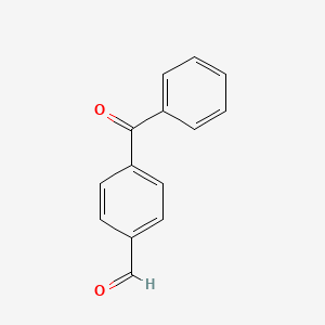 molecular formula C14H10O2 B1278530 4-Benzoylbenzaldehyde CAS No. 20912-50-9