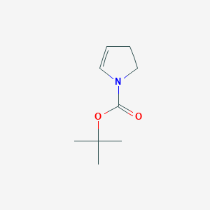 molecular formula C9H15NO2 B1278553 叔丁基 2,3-二氢-1h-吡咯-1-羧酸酯 CAS No. 73286-71-2