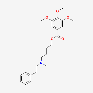 N-(4-Hydroxybutyl)-N-methylphenethylamine 3,4,5-trimethoxybenzoate