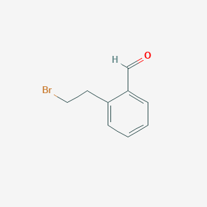 molecular formula C9H9BrO B1278586 2-(2-Bromoethyl)benzaldehyde CAS No. 22901-09-3
