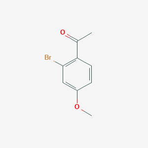 molecular formula C9H9BrO2 B1278590 1-(2-Bromo-4-methoxyphenyl)ethanone CAS No. 89691-67-8