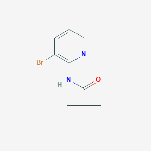 molecular formula C10H13BrN2O B1278609 N-(3-Bromopyridin-2-YL)pivalamide 