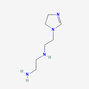 N'-[2-(4,5-dihydroimidazol-1-yl)ethyl]ethane-1,2-diamine