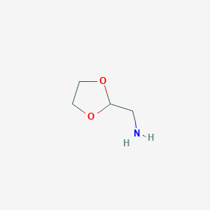 molecular formula C4H9NO2 B1278617 2-(氨基甲基)-1,3-二氧杂环 CAS No. 4388-97-0