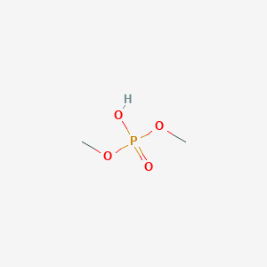 molecular formula C2H7O4P B127863 二甲基氢磷酸酯 CAS No. 813-78-5