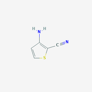 molecular formula C5H4N2S B1278636 3-氨基噻吩-2-腈 CAS No. 56489-05-5