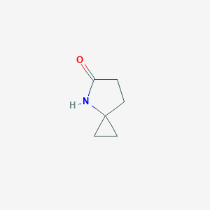 molecular formula C6H9NO B1278645 4-氮杂螺[2.4]庚烷-5-酮 CAS No. 308266-51-5