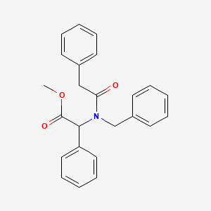 N-Benzyl-N-phenylacetylaminophenylacetic acid methyl ester