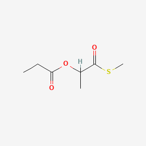 Methylthio 2-(propionyloxy) propionate