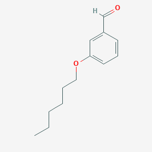 molecular formula C13H18O2 B1278659 3-(己氧基)苯甲醛 CAS No. 24083-09-8