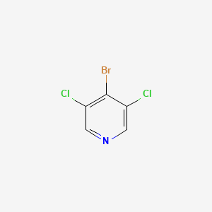 molecular formula C5H2BrCl2N B1278663 4-溴-3,5-二氯吡啶 CAS No. 343781-45-3
