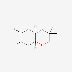 3,4,4a,5,8,8a(Or 3,4,4a,7,8,8a)-hexahydro-3,3,6,7-tetramethyl-1H-2-benzopyran