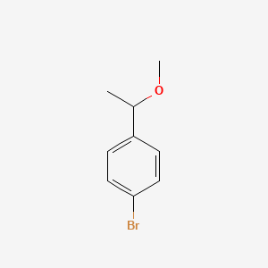 B1278683 1-(4-Bromophenyl)ethyl methyl ether CAS No. 59891-97-3