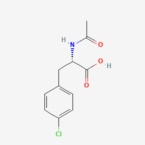molecular formula C11H12ClNO3 B1278685 (S)-2-乙酰氨基-3-(4-氯苯基)丙酸 CAS No. 55478-55-2