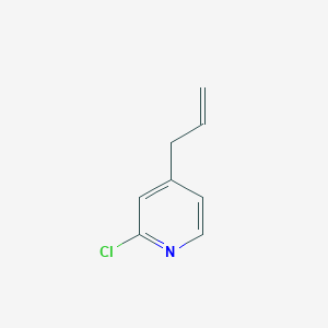 B1278715 4-Allyl-2-chloropyridine CAS No. 219727-28-3