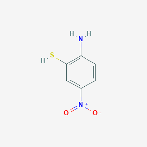 molecular formula C6H6N2O2S B1278754 2-氨基-5-硝基苯硫酚 CAS No. 23451-98-1