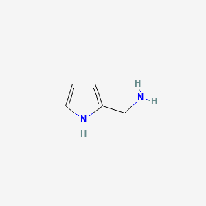 molecular formula C5H8N2 B1278767 (1H-吡咯-2-基)甲胺 CAS No. 64608-72-6