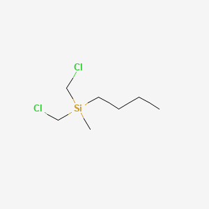 Butyl[bis(chloromethyl)]methylsilane