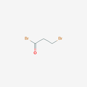 molecular formula C3H4Br2O B1278775 溴丙酰溴 CAS No. 7623-16-7