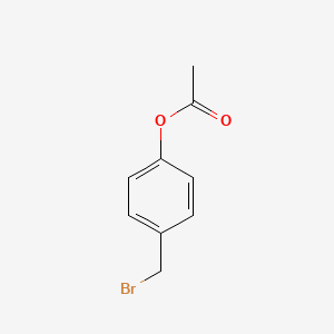molecular formula C9H9BrO2 B1278776 4-(Bromomethyl)phenyl acetate CAS No. 52727-95-4