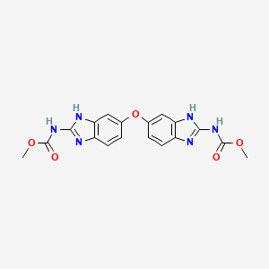 Carbamic acid, (oxybis(1H-benzimidazole-5,2-diyl))bis-, dimethyl ester