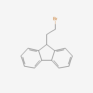 molecular formula C15H13B B1278783 9-(2-溴乙基)-9H-芴 CAS No. 108012-21-1