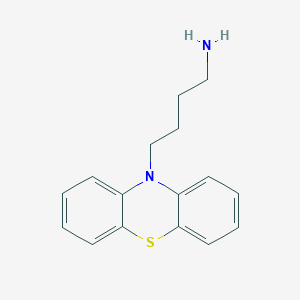 molecular formula C16H18N2S B1278787 4-(10H-phenothiazin-10-yl)butan-1-amine 