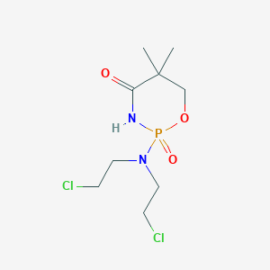 2-[Bis(2-chloroethyl)amino]-5,5-dimethyl-2-oxo-1,3,2lambda5-oxazaphosphinan-4-one