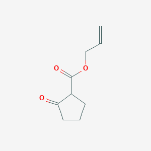 molecular formula C9H12O3 B1278791 Allyl 2-oxocyclopentanecarboxylate CAS No. 75265-67-7