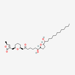 molecular formula C35H60O7 B12788068 Aromin CAS No. 273199-68-1